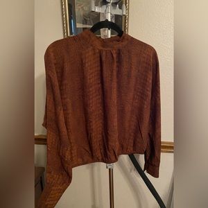 Brand new, no tags. Beautiful blouse! Maison d’Amélie, size M, 100%polyester